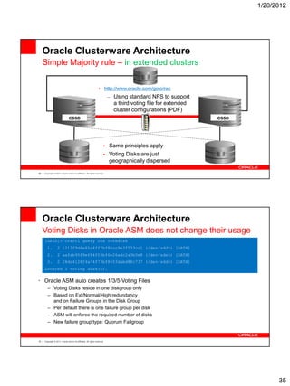 Understanding Oracle RAC 11g Release 2 Internals | PDF