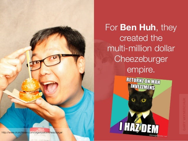 So let’s come back to my original point. 
GARY VAYNERCHUK 
 