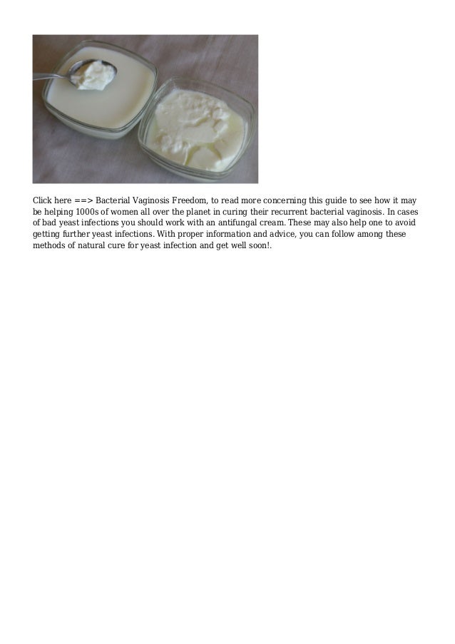 Natural Bv Cures That Work Natural Bv Cures That Work