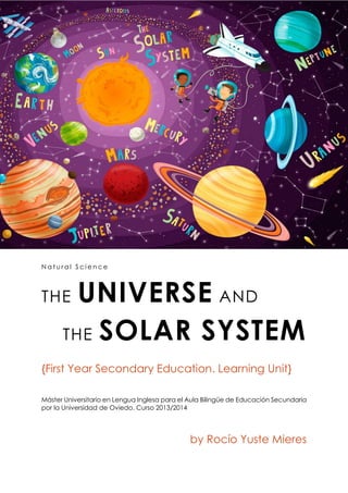 learning unit the universe and the solar system first year