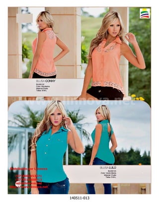 140511 - Blusas, Ropa Casual & Pijamas