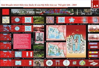 Giải Khuyến khích Kiến trúc Quốc tế của Hội Kiến trúc sư Thế giới UIA – 2001
 