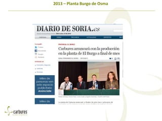 2013 – Planta Burgo de Osma
 