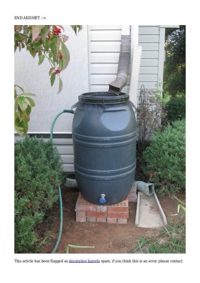Buy Rain Barrels The MultiPurpose Rain Ponchos