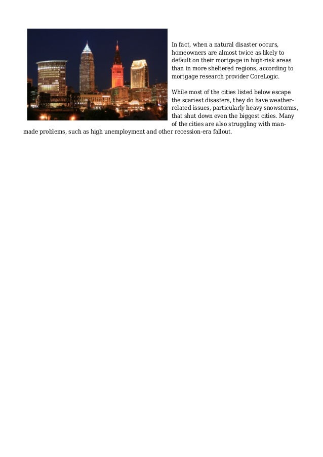 Top 10 safest U.S. cities from natural disasters - Page 8