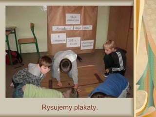 Rysujemy plakaty. 