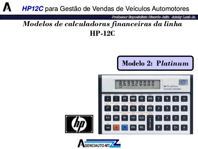 Curso calculadora hp 12c