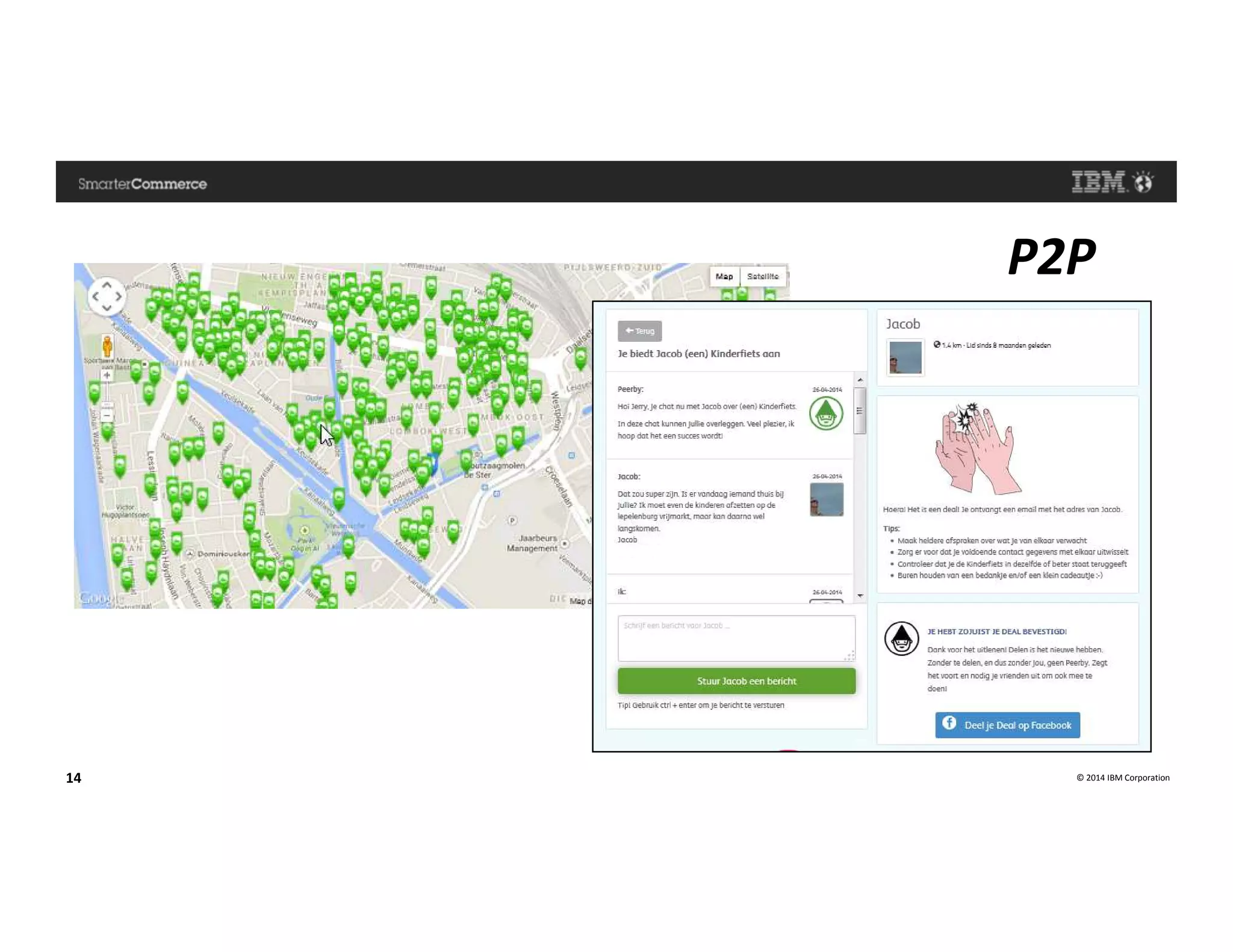 © 2014 IBM Corporation14
P2P
 