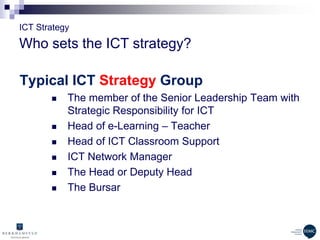 Mobile Technology, Teaching &. Learning and ICT Strategy | PPTX
