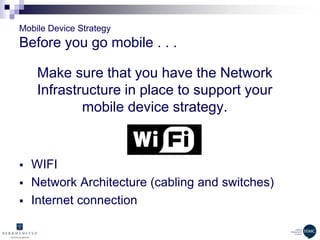Mobile Technology, Teaching &. Learning and ICT Strategy | PPTX