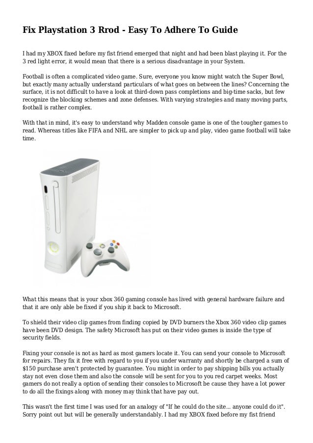 where can i go to get my xbox fixed