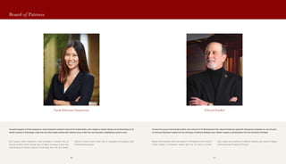 Formerly the group’s chief operating officer and a director for PT HM Sampoerna Tbk, Edward Frankel has worked for Sampoerna companies for over 25 years.
He received a Bachelor’s degree from the University of California, Berkeley, and a Master’s degree in administration from the University of Portland.
Mantan chief operating officer dan direktur PT HM Sampoerna Tbk, Edward
Frankel, bekerja di Sampoerna selama lebih dari 25 tahun. Ia meraih
gelar sarjana dari University of California, Berkeley, dan master di bidang
administrasi dari University of Portland.
Edward Frankel
Youngest daughter of Putera Sampoerna, Farah Sampoerna studied in Asia and the United States, with a degree in fashion design and merchandising at the
Fashion Institute of Technology in New York City. After initially working with a fashion house in New York, she has taken a sabbatical to raise her sons.
Putri bungsu Putera Sampoerna, Farah Sampoerna, menuntut ilmu di
Asia dan Amerika Serikat, dengan gelar di bidang rancangan busana dan
merchandising di Fashion Institute of Technology, New York City. Setelah
bekerja di rumah mode di New York, ia mengambil cuti panjang untuk
membesarkan putranya.
Board of Patrons
Farah Khristina Sampoerna
9292 93
 