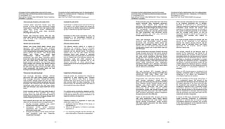 YAYASAN PUTERA SAMPOERNA DAN ENTITAS ANAK
CATATAN ATAS LAPORAN KEUANGAN KONSOLIDASIAN
31 DESEMBER 2013
DAN UNTUK TAHUN YANG BERAKHIR PADA TANGGAL
TERSEBUT (Lanjutan)
YAYASAN PUTERA SAMPOERNA AND ITS SUBSIDIARIES
NOTES TO CONSOLIDATED FINANCIAL STATEMENTS
DECEMBER 31, 2013
AND FOR THE YEAR THEN ENDED (Continued)
- 12 -
Piutang lain-lain yang dinilai tidak akan diturunkan
secara individual akan dievaluasi penurunan
nilainya secara kolektif. Bukti obyektif dari
penurunan nilai portofolio piutang dapat termasuk
pengalaman Grup atas tertagihnya piutang di masa
lalu, peningkatan keterlambatan penerimaan
pembayaran piutang dari rata-rata periode kredit,
dan juga pengamatan atas perubahan kondisi
ekonomi nasional atau lokal yang berkorelasi
dengan gagal bayar piutang.
Other account receivables that are assessed not
to be impaired individually are, in addition,
assessed for impairment on a collective basis.
Objective evidence of impairment for a portfolio of
receivables could include the Group’s past
experience of collecting payments, an increase in
the number of delayed payments in the portfolio
past the average credit period, as well as
observable changes in national or local economic
conditions that correlate with default on
receivables.
Untuk aset keuangan yang diukur pada biaya
perolehan yang diamortisasi, jumlah kerugian
penurunan nilai merupakan selisih antara nilai
tercatat aset keuangan dengan nilai kini dari
estimasi arus kas masa depan yang didiskontokan
menggunakan tingkat suku bunga efektif awal dari
aset keuangan.
For financial assets carried at amortized cost, the
amount of the impairment is the difference
between the asset’s carrying amount and the
present value of estimated future cash flows,
discounted at the financial asset’s original
effective interest rate.
Jumlah tercatat aset keuangan tersebut dikurangi
dengan kerugian penurunan nilai secara langsung
atas seluruh aset keuangan, kecuali piutang lain-
lain yang jumlah tercatatnya dikurangi melalui
penggunaan akun cadangan piutang. Jika piutang
tidak tertagih, piutang tersebut dihapuskan melalui
akun cadangan piutang. Pemulihan kemudian dari
jumlah yang sebelumnya telah dihapuskan
dikreditkan terhadap akun cadangan. Perubahan
nilai tercatat akun cadangan piutang diakui dalam
laporan aktivitas konsolidasian.
The carrying amount of the financial asset is
reduced by the impairment loss directly for all
financial assets with exception of other accounts
receivables where the carrying amount is reduced
through the use of an allowance account. When a
receivable is considered uncollectible, it is written
off against the allowance account. Subsequent
recoveries of amounts previously written off are
credited against the allowance account. Changes
in the carrying amount of the allowance account
are recognized in consolidated statement of
activities.
Jika aset keuangan AFS dianggap menurun
nilainya, keuntungan atau kerugian kumulatif yang
sebelumnya telah diakui dalam aset neto
direklasifikasi ke laporan aktivitas konsolidasian.
Pengecualian dari instrument ekuitas AFS, jika,
pada periode berikutnya, jumlah kerugian
penurunan nilai berkurang dan penurunan tersebut
dapat dikaitkan secara obyektif dengan sebuah
peristiwa yang terjadi setelah penurunan nilai
diakui, kerugian penurunan nilai yang diakui
sebelumnya dibalik melalui laporan aktivitas
konsolidasian hingga nilai tercatat investasi pada
tanggal pemulihan penurunan nilai tidak melebihi
biaya perolehan diamortisasi sebelum pengakuan
kerugian penurunan nilai dilakukan.
Dalam hal efek ekuitas AFS, kerugian penurunan
nilai yang sebelumnya diakui dalam laporan
aktivitas konsolidasian tidak boleh dibalik melalui
laporan aktivitas konsolidasian. Setiap kenaikan
nilai wajar setelah penurunan nilai diakui secara
langsung ke aset neto.
When an AFS financial asset is considered to be
impaired, cumulative gains or losses previously
recognized in net assets are reclassified to
consolidated statement of activities.
With the exception of AFS equity instruments, if,
in a subsequent period, the amount of the
impairment loss decreases and the decrease can
be related objectively to an event occurring after
the impairment was recognized, the previously
recognized impairment loss is reversed through
consolidated statement of activities to the extent
that the carrying amount of the investment at the
date the impairment is reversed does not exceed
what the amortized cost would have been had the
impairment not been recognized.
In respect of AFS equity investments, impairment
losses previously recognized in consolidated
statement of activities are not reversed through
consolidated statement of activities. Any increase
in fair value subsequent to an impairment loss is
recognized directly in net assets.
YAYASAN PUTERA SAMPOERNA DAN ENTITAS ANAK
CATATAN ATAS LAPORAN KEUANGAN KONSOLIDASIAN
31 DESEMBER 2013
DAN UNTUK TAHUN YANG BERAKHIR PADA TANGGAL
TERSEBUT (Lanjutan)
YAYASAN PUTERA SAMPOERNA AND ITS SUBSIDIARIES
NOTES TO CONSOLIDATED FINANCIAL STATEMENTS
DECEMBER 31, 2013
AND FOR THE YEAR THEN ENDED (Continued)
- 11 -
Aset keuangan tersedia untuk dijual (AFS) Available-for-sale (AFS)
Investasi dalam instrument ekuitas yang tidak
tercatat di bursa yang tidak mempunyai kuotasi
harga pasar di pasar aktif dan nilai wajarnya tidak
dapat diukur secara handal diklasifikasikan
sebagai AFS, diukur pada biaya perolehan
dikurangi penurunan nilai.
Investments in unlisted equity instruments that are
not quoted in an active market and whose fair
value cannot be reliably measured are classified
as AFS, measured at cost less impairment.
Dividen atas instrumen ekuitas AFS, jika ada,
diakui pada laporan aktivitas konsolidasian pada
saat hak Grup untuk memperoleh pembayaran
dividen ditetapkan.
Dividends on AFS equity instruments, if any, are
recognized in the consolidated statement of
activities when the Group’s right to receive the
dividends are established.
Metode suku bunga efektif Effective interest method
Metode suku bunga efektif adalah metode yang
digunakan untuk menghitung biaya perolehan
diamortisasi dari instrumen keuangan dan metode
untuk mengalokasikan pendapatan bunga atau biaya
selama periode yang relevan. Suku bunga efektif
adalah suku bunga yang secara tepat
mendiskontokan estimasi penerimaan atau
pembayaran kas masa depan (mencakup seluruh
komisi dan bentuk lain yang dibayarkan dan diterima
oleh para pihak dalam kontrak yang merupakan
bagian yang tak terpisahkan dari suku bunga efektif,
biaya transaksi dan premium dan diskonto lainnya)
selama perkiraan umur instrumen keuangan, atau,
jika lebih tepat, digunakan periode yang lebih singkat
untuk memperoleh nilai tercatat bersih dari aset
keuangan pada saat pengakuan awal.
The effective interest method is a method of
calculating the amortized cost of a financial
instrument and of allocating interest income or
expense over the relevant period. The effective
interest rate is the rate that exactly discounts
estimated future cash receipts or payments
(including all fees and points paid or received that
form an integral part of the effective interest rate,
transaction costs and other premiums or
discounts) through the expected life of the
financial instrument, or, where appropriate, a
shorter period to the net carrying amount on initial
recognition.
Penurunan nilai aset keuangan Impairment of financial assets
Aset keuangan dievaluasi terhadap indikator
penurunan nilai pada setiap tanggal pelaporan.
Aset keuangan diturunkan nilainya bila terdapat
bukti obyektif, sebagai akibat dari satu atau lebih
peristiwa yang terjadi setelah pengakuan awal aset
keuangan, dan peristiwa yang merugikan tersebut
berdampak pada estimasi arus kas masa depan
atas aset keuangan yang dapat diestimasi secara
andal.
Financial assets are assessed for indicators of
impairment at each reporting date. Financial
assets are impaired when there is objective
evidence that, as a result of one or more events
that occurred after the initial recognition of the
financial asset, the estimated future cash flows of
the investment have been affected.
Untuk investasi ekuitas AFS yang tidak tercatat di
bursa, penurunan yang signifikan atau jangka
panjang dalam nilai wajar dari instrumen ekuitas di
bawah biaya perolehannya dianggap sebagai bukti
obyektif terjadinya penurunan nilai.
For unlisted equity investments classified as AFS,
a significant or prolonged decline in the fair value
of the security below its cost is considered to be
objective evidence of impairment.
Bukti obyektif penurunan nilai dari pinjaman yang
diberikan dan piutang termasuk sebagai berikut:
Objective evidence of impairment of loans and
receivables could include:
 kesulitan keuangan signifikan yang dialami
penerbit atau pihak peminjam; atau
 significant financial difficulty of the issuer or
counterparty; or
 pelanggaran kontrak, seperti terjadinya
wanprestasi atau tunggakan pembayaran
pokok atau bunga; atau
 default or delinquency in interest or principal
payments; or
 terdapat kemungkinan bahwa pihak peminjam
akan dinyatakan pailit atau melakukan
reorganisasi keuangan.
 it is becoming probable that the borrower will
enter bankruptcy or financial re-organisation.
 