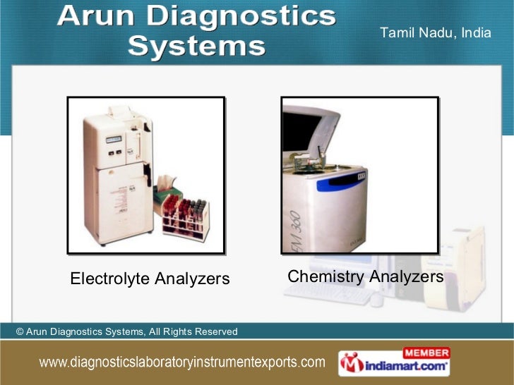 Hematology Analyzer by Arun Diagnostics Systems Coimbatore