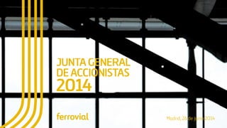 JGA 2014 Presentación