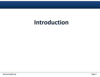 forensicinsight.org Page 3
Introduction
 