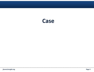 forensicinsight.org Page 5
Case
 