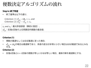 •
𝜀1 𝑎𝑛𝑑 𝜀2
𝑧1,𝑔
𝑘
𝑘
•
• 𝑧1,𝑔
𝑘
= 𝐿𝐵𝑔
• 𝑘 𝑘 + 1
22
 