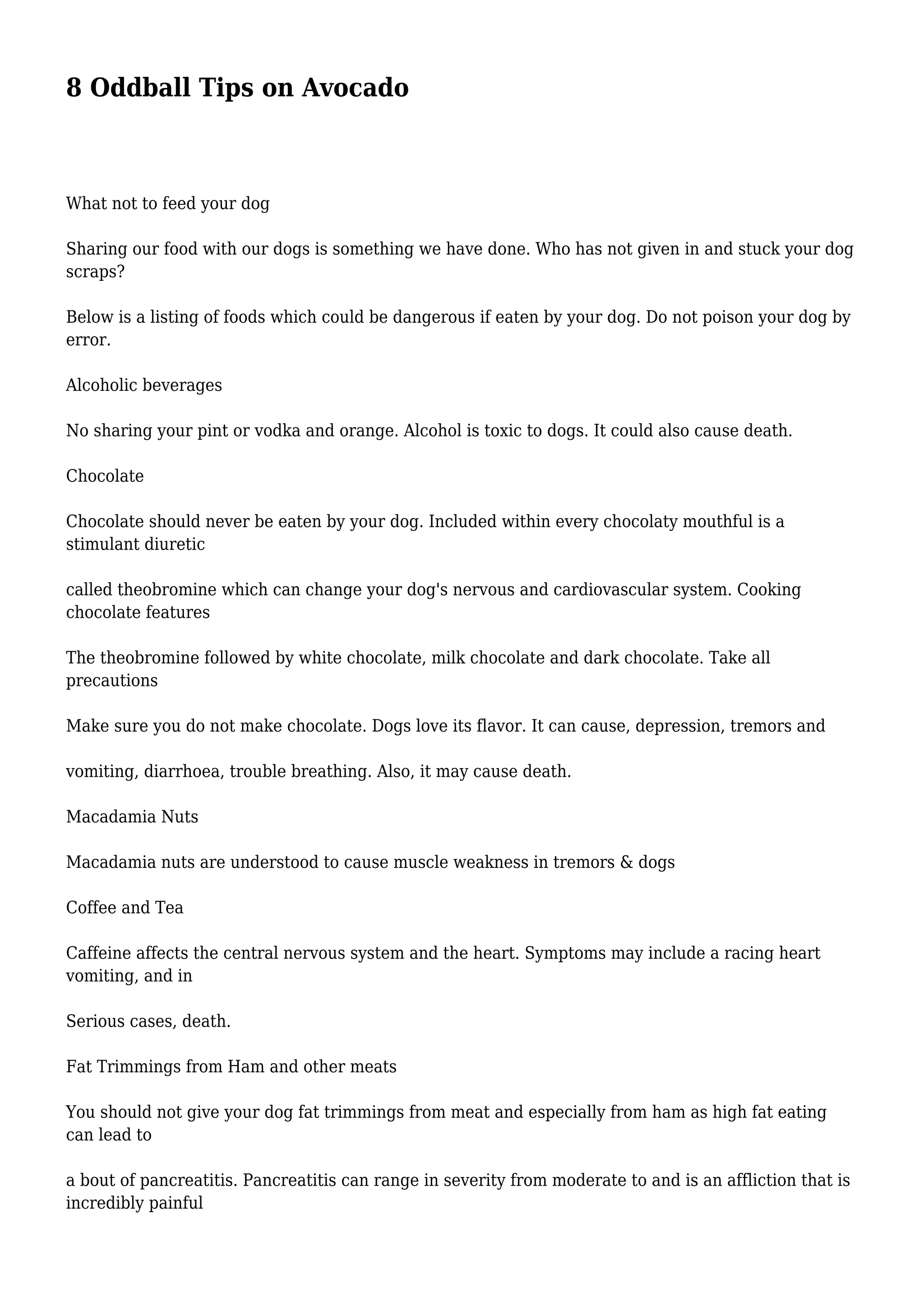 8 Oddball Tips On Avocado PDF 8-oddball-tips-on-avocado-pdf