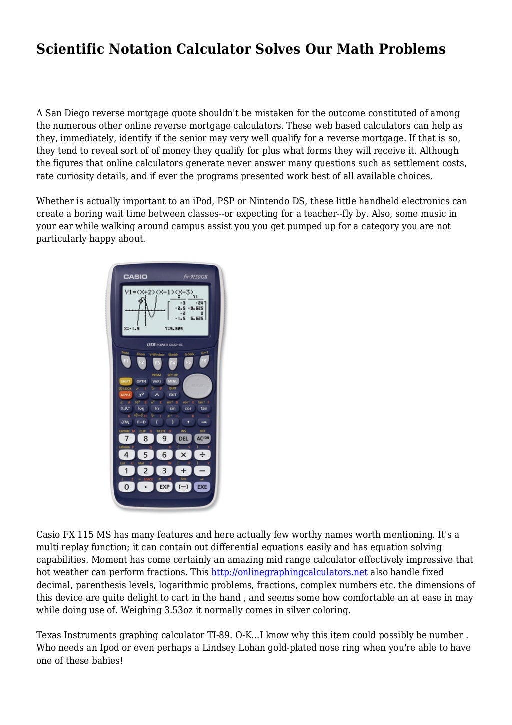 Scientific Notation Calculator Solves Our Math Problems