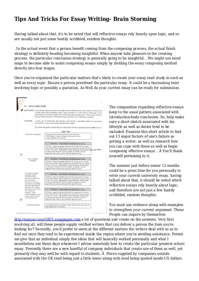 Brain essay