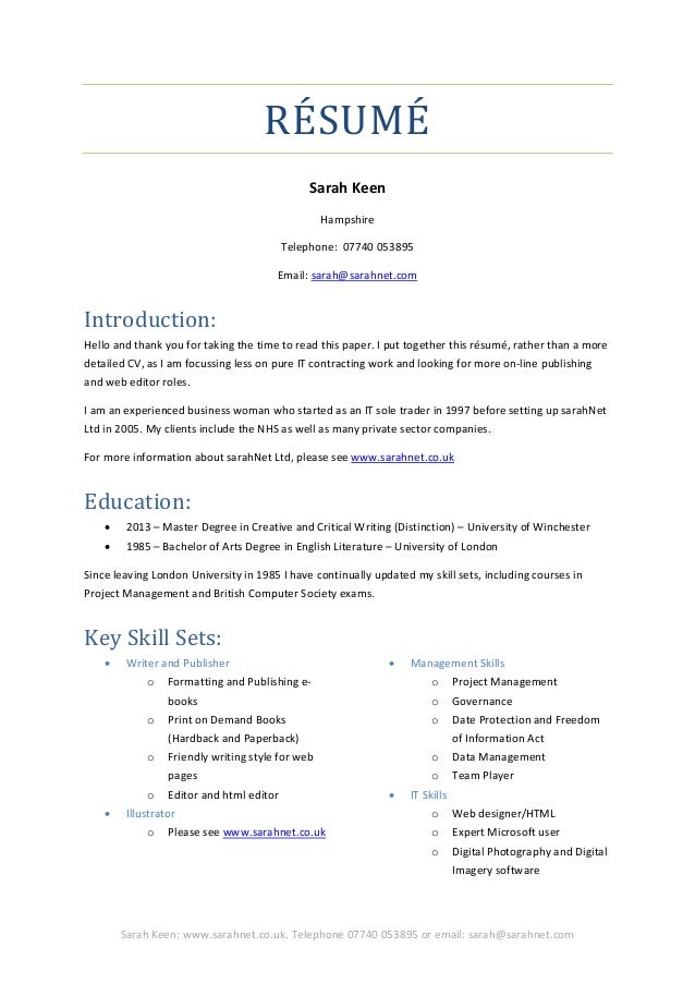 how to write a resume key skills skills to include in resume