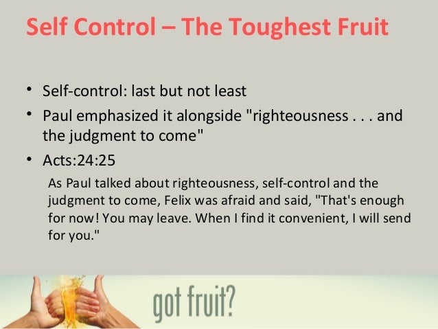 140706 eng got fruit series (part 7 - self control) by mark ng