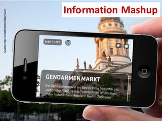 Quelle: http://smartmobilefactory.com 
Information Mashup 
 