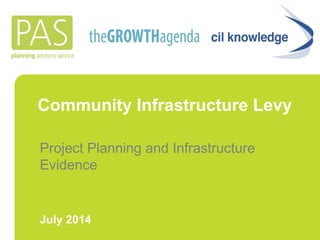CIL: Project planning and infrastructure with notes | PPTX