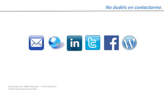 Calle Balmes, 297, 08006, Barcelona -T. +34 93 209 55 63
© 2014 Ingrid Sumarroca Hurtado
No dudéis en contactarme.
 