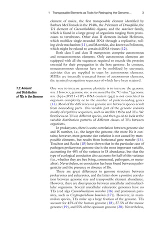 Mobile genetic elements protocols and genomic applications 2nd ed ...