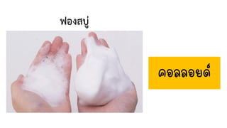 ฟองสบู่
คอลลอยด์
 