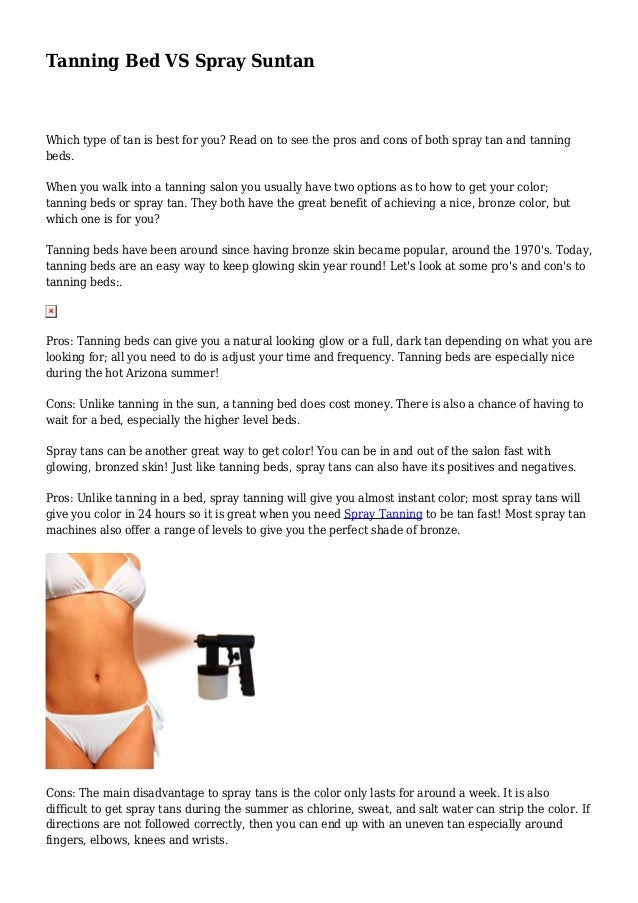 Tanning Bed VS Spray Suntan tanning-bed-vs-spray-suntan