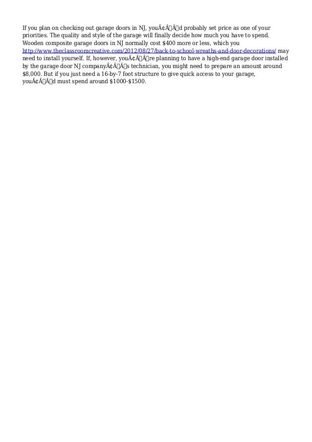 Garage Door Repair Bergen County Nj Keeping Your System In Winter