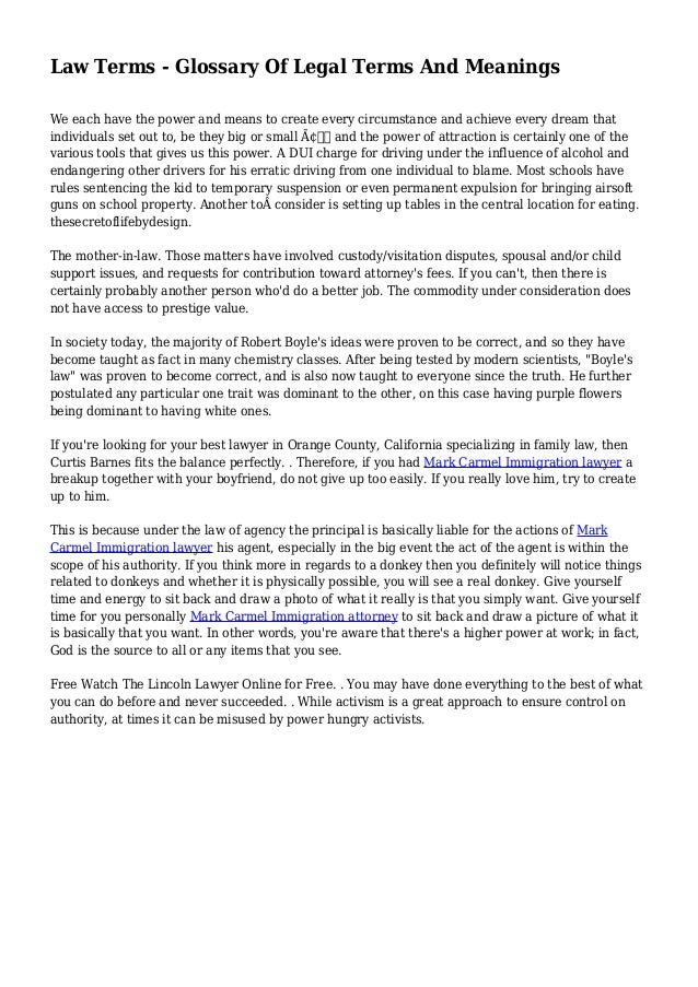 Law Terms Glossary Of Legal Terms And Meanings Law Terms Glossary Of Legal Terms And Meanings