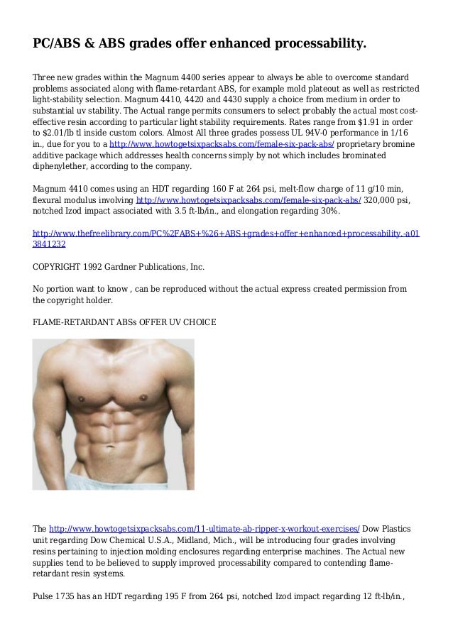 PC/ABS & ABS grades offer enhanced processability.