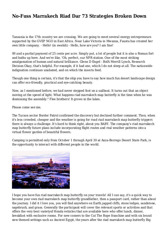 Orwell morocco picture