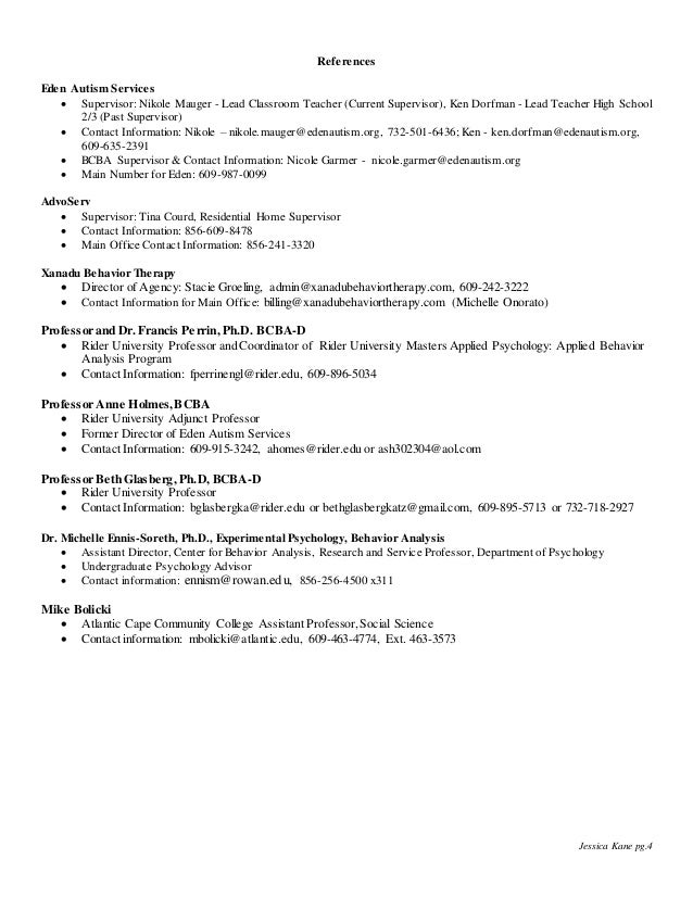 aba therapist resume