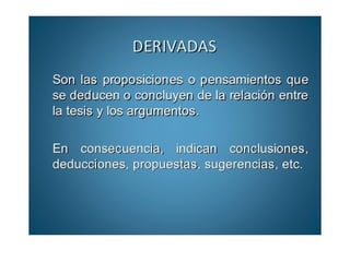 ¿cómo encontrar la tesis?