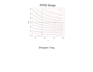PPOS Design
Zhongwen Tang
 