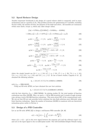 nd a promising solution 
Intensive local search via an ecient local optimizer 
if (a better solution is found) 
Update the current best 
end 
Update t = t + 1 
end 
Figure 1: Pseudo code of the eagle strategy. 
where 0 2 (0:5; 1) and 0  
  1. From our previous parametric study, we will use 0 = 1,  
