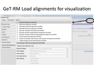 GeT-RM Load alignments for visualization
 