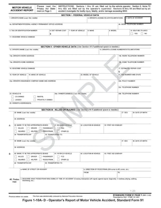 LV WKH 3KVLFDO )LWQHVV ,QTXLU IRU 0RWRU 9HKLFOH
2SHUDWRUV 2SHUDWRUV FDQQRW KDYH SKVLFDO GHIHFWV RU VXIIHU HPRWLRQDO LQVWDELOLW WKDW
PLJKW PDNH WKHP D KD]DUG WR WKHPVHOYHV RU RWKHUV $ OLFHQVH H[DPLQHU UHYLHZV DQG
HYDOXDWHV 6WDQGDUG )RUP  DV ZHOO DV RWKHU DYDLODEOH LQIRUPDWLRQ UHJDUGLQJ WKH
DSSOLFDQW¶V SKVLFDO FRQGLWLRQ WR GHWHUPLQH LI D SKVLFDO H[DPLQDWLRQ LV UHTXLUHG ,I D
SKVLFDO H[DPLQDWLRQ LV UHTXLUHG WKH 0HGLFDO 'HSDUWPHQW SHUIRUPV LW
1$9('75$ $ 
 