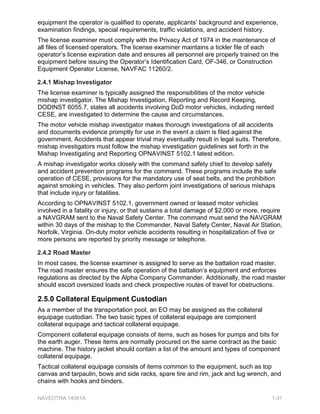 )LJXUH  ± RQVWUXFWLRQ (TXLSPHQW 2SHUDWRU /LFHQVH 1$9)$

1$9('75$ $ 
 