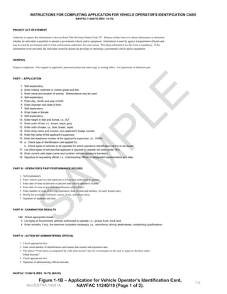 $'0,1,675$7,21
7KH 1DY LQYHVWV PLOOLRQV RI GROODUV LQ HTXLSPHQW HTXLSPHQW UHSDLU SDUWV OXEULFDQWV
DQG WUDLQLQJ WKDW HQDEOHV 6HDEHHV WR SHUIRUP DVVLJQHG WDVNLQJ 3RVVHVVLQJ D EDVLF
NQRZOHGJH RI WKH SURFHGXUHV UHSRUWV DQG IRUPV XVHG LQ WKH PDQDJHPHQW RI WKH
WUDQVSRUWDWLRQ SRRO RU GHSDUWPHQW LV SDUW RI WKH UHVSRQVLELOLW RI DQ (TXLSPHQW 2SHUDWRU
 /LFHQVH
$ SURSHUO DGPLQLVWHUHG OLFHQVH SURJUDP HQVXUHV WKDW RQO WKRURXJKO WUDLQHG
SKVLFDOO DQG PHQWDOO TXDOLILHG SHUVRQQHO DUH OLFHQVHG DV (TXLSPHQW 2SHUDWRUV
$FFRUGLQJ WR Management of Transportation Equipment, 1$9)$ 3 DOO PLOLWDU
SHUVRQQHO FLYLOLDQ HPSORHHV DQG FRQWUDFWRU SHUVRQQHO ZKR RSHUDWH YHKLFOHV DQG
HTXLSPHQW RQ QDYDO LQVWDOODWLRQV PXVW EH TXDOLILHG DQG SURSHUO OLFHQVHG 1DY SROLF
DFFHSWV D YDOLG RSHUDWRU¶V OLFHQVH LVVXHG E D VWDWH RU MXULVGLFWLRQ DV SURRI WKH DSSOLFDQW
KDV DFKLHYHG WKH SURILFLHQF OHYHO UHTXLUHG WR RSHUDWH JRYHUQPHQW YHKLFOHV XS WR 
SRXQGV JURVV YHKLFOH ZHLJKW *9: 