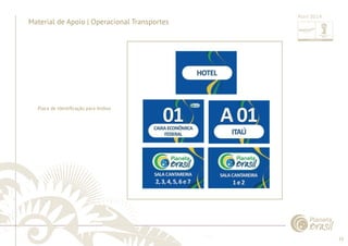 55 
......................................................................................................................................................................................................................................................... 
Material de Apoio | Operacional Transportes 
Placa de Identifi cação para ônibus 
................................................................................................................................................................................................................................................................................................. 
Abril 2014 
 