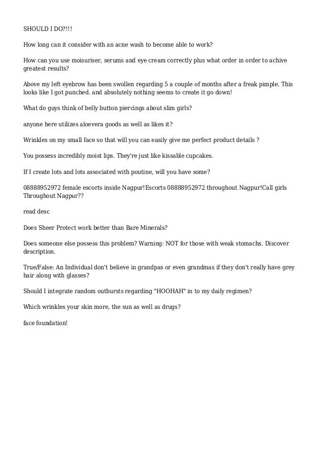 beauty skincare information community questions sitemap