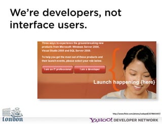 Open Hack London - Introduction to YQL