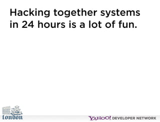 Open Hack London - Introduction to YQL