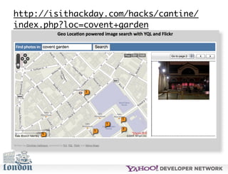 Open Hack London - Introduction to YQL